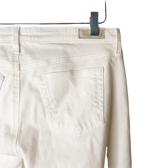 AG Adriano Goldschmied The Ballad Slim Boot Jeans Coastal Grandma White Size 29R - Picture 9 of 15